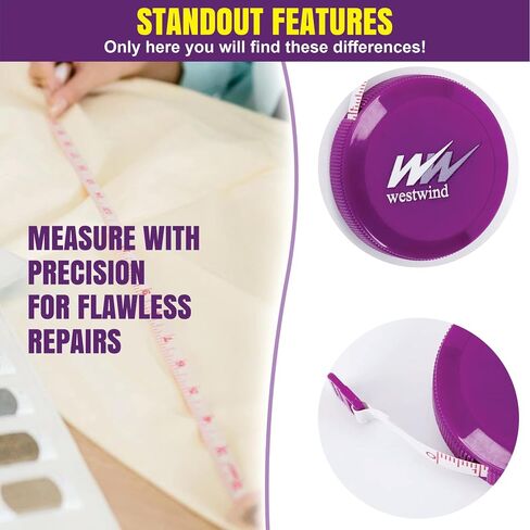 Stitchy Quick Clothing Fixer – Handheld Micro Stitch Gun for Clothes & Tags, Includes 6 Needles, 2000 Fasteners, Scissors, Tailor Pencil & Mini Tape – Perfect for Quick Repairs & Customization in Saudi Arabia