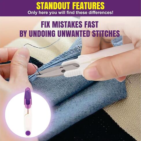 Stitchy Quick Clothing Fixer – Handheld Micro Stitch Gun for Clothes & Tags, Includes 6 Needles, 2000 Fasteners, Scissors, Tailor Pencil & Mini Tape – Perfect for Quick Repairs & Customization in Saudi Arabia