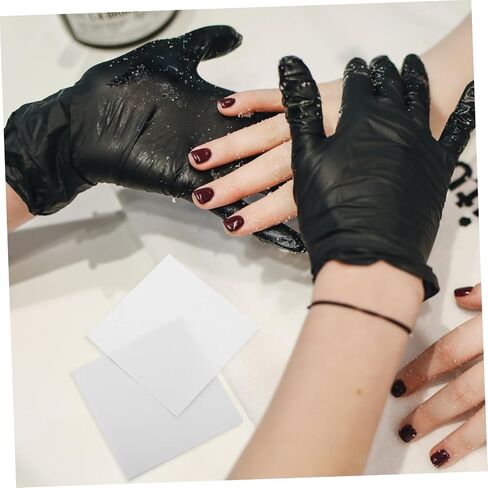 Generic 50pcs Nail Art Practice Palette Paper Mixing for Nail Polish Color Display and Manicure Sturdy in Saudi Arabia
