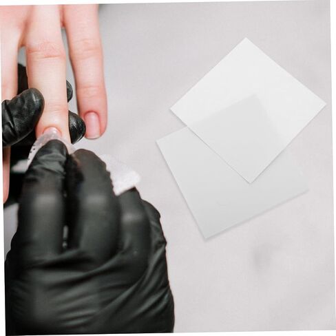 Generic 50pcs Nail Art Practice Palette Paper Mixing for Nail Polish Color Display and Manicure Sturdy in Saudi Arabia
