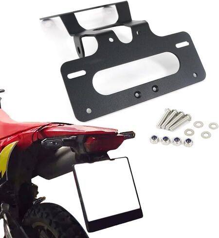 Xitomer Fender Eliminator Fit for 2025 CRF450L CRF450RL Tail Tidy License Plate Holder Fit for CRF450L CRF450RL 2019-2025 Compatible with Aftermarket Turn Signal in Saudi Arabia
