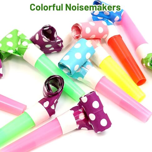 فانسي لاند 30 حزمة من منفاخ حفلات الحيوانات مع بطاقات لوازم حفلات ليلة رأس السنة الجديدة NYE Blowouts Noisemakers السنة الجديدة هدايا حفلات أعياد الميلاد in Saudi Arabia
