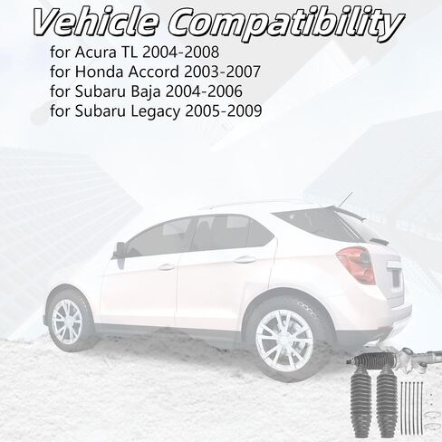 طقم منفاخ رف وترس لسوبارو ليجاسي 2.5L 2005-2009، لسوبارو ليجاسي 3.0L 2008 2009، لهوندا أكورد 2.4L 2003-2007، لسوبارو باجا 2.5L 2004-2006 in Saudi Arabia