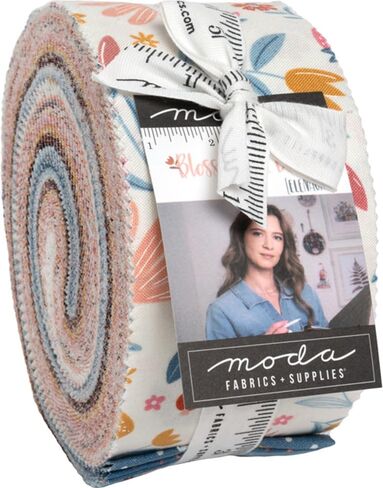 Elena Amo Blossoms and Blooms Jelly Roll 40 2.5-inch Strips Moda Fabrics 39050JR in Saudi Arabia