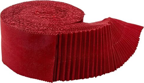 Confetti Cotton Solids Dahlia Red Rolie Polie 40 2.5-inch Strips Riley Blake RP-120-DAHLIARED-40 in Saudi Arabia