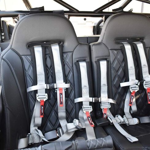 Aces Racing 4 Point EZ Buckle Harness – Pair (2 Harnesses) | 2" Padded Off-Road Harnesses | Comfortable, Easy-to-Use Buckle | in Saudi Arabia