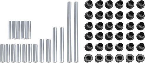 KUAFU A Arm Bushing Kit Compatible with 2013-2019 Polaris Ranger XP 900/900 Crew Replacement for 5138797 5439874 1543367 5138791 5138796 5138794 Control Arm Front&Rear Silvery&Black in Saudi Arabia