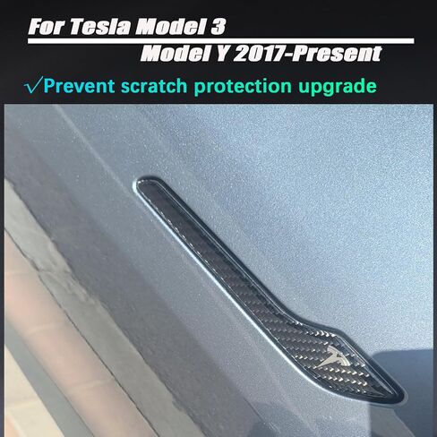 غطاء مسند الذراع yhcdsea لملحقات طراز Tesla 3 موديل Y، واقي غطاء وحدة التحكم المركزية باللون الأسود لطراز Tesla 3/Y in Kuwait