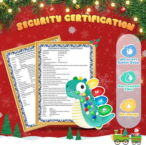 هدية عيد الميلاد المحشوة للطفل من عمر 3-5 سنوات، لعبة فرز الألوان الحسية هدية للأطفال الصغار، أنشطة التعلم في مرحلة ما قبل المدرسة التعليمية لتهدئة لعبة مونتيسوري للأطفال المصابين بالتوحد in Kuwait