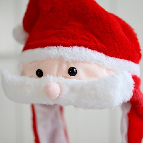 Christmas Plush Ear Hat Cute Animal Flap Moving Jumping Hat in Saudi Arabia
