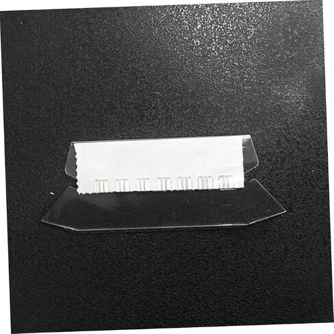 TEHAUX 75pcs Plastic File Folder Tabs Hanging Folder Tags for School Office Quick Identification Labels in Saudi Arabia