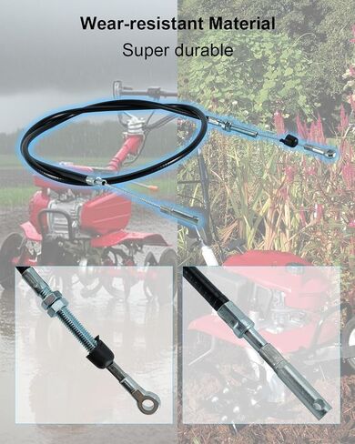 Cultivator Clutch Cable Fit for Honda FRC800 Tiller 51.5-Inch Replace 54510-V20-003 in Saudi Arabia