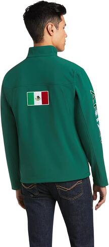 Ariat Male New Team Softshell MEXICO Jacket Verde X-Large in Saudi Arabia