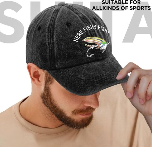 rofiowa Reel Cool Grandpa Adjustable Vintage Washed Cotton Baseball Cap, Funny Retro Trucker Hat for Men Grandpa Dad Fishing Lover, Retirement Birthday Gift for Fisherman in Saudi Arabia