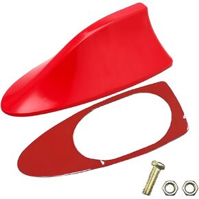 Car Shark Fin Antenna Cover, Signal Roof Aerial Decoration, Black in Saudi Arabia