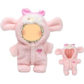 2025 New Cos Clothes for Labubu, 3-Piece Clothe Set, Clothes Outfits Set for 15/17 cm Dolls, ExquisiteAccessories for Labubu, Stylish Outfit for Boys Girls BirthdayCollectors (Purple Trio) in Saudi Arabia