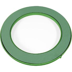YARNOW 11.8 Inch Green Floral Foam Ring with Suction Cups for DIY Flower Arrangements, Wedding Car Decoration, and Florist Supplies in Saudi Arabia