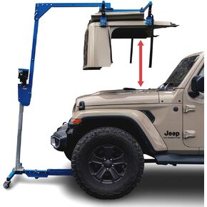 EZ4x4 Gladiator JT Hard Top Lift & Remover Patent Pending in Kuwait
