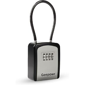 Decoration Code Key Box for Cateye Keybox Home Door Lock Anti-Theft Door Temporary Storage Box (Black) in Saudi Arabia