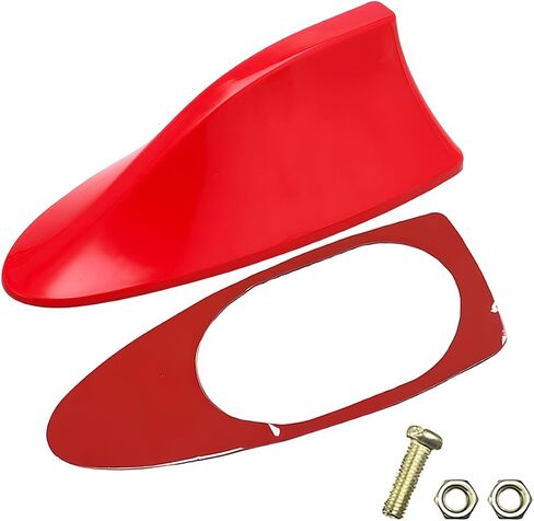 Car Shark Fin Antenna Cover, Signal Roof Aerial Decoration, Black in Saudi Arabia