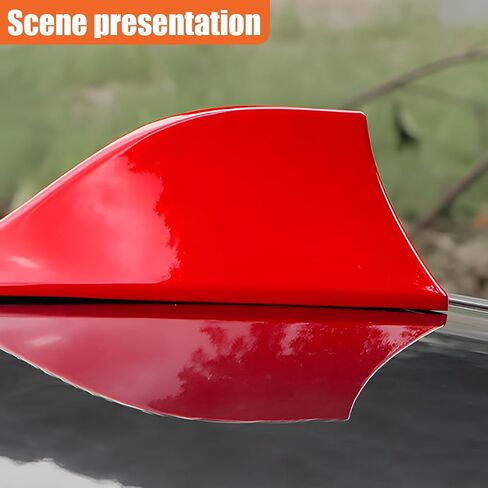 Car Shark Fin Antenna Cover, Signal Roof Aerial Decoration, Black in Saudi Arabia