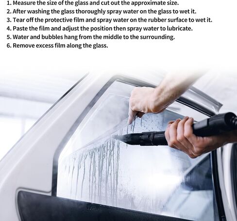 Motoforti Universal Car Window Tint Film Privacy Film 19.69 ft x 19.69 Inch Carbon 2 PLY PET Green 1 Pc VLT 81% IRR 14% UVR 30% in Saudi Arabia