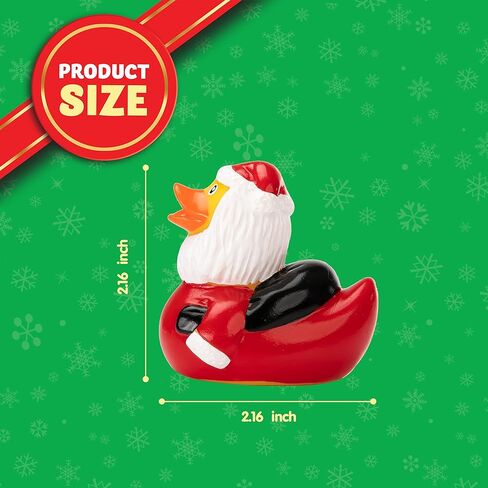 JOYIN 2025 Christmas Advent Calendar Ducks, 24 Days Christmas Rubber Ducky Bath Toys, Countdown Calendar Characters and Rubber Ducks for Boys Girls Kids, Kids Xmas Party Favors Fun Gifts in Saudi Arabia