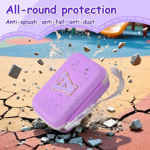 Label Maker Case for Memoking T02 Mini Printer Print Pods/ for Phomemo M02 Sticker Printer/ M02S/ M02 Pro/ for Nelko PM230 with Album to Hold 56 Sticker Papers, Portable Travel Storage Holder (Blue) in Saudi Arabia