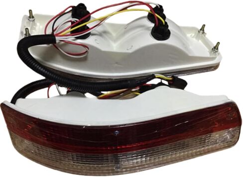 2Pcs Rear Lamp Back Light Tail Light YM80S00001F2 YM80S00001F1 For Kobelco Excavator SK200-6 SK200-8 New in Saudi Arabia