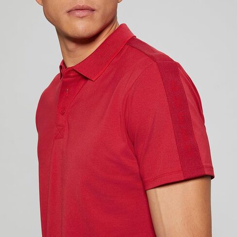 GUESS Men's Short Sleeve Paul Pique Tape Polo in Saudi Arabia