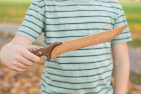Wooden Knife Making Kit for Kids, Teens & Adults – Fun DIY Woodworking Craft Gift | Hardwood Blade with Handles, Sandpaper & Glue Included | Made in USA in Kuwait