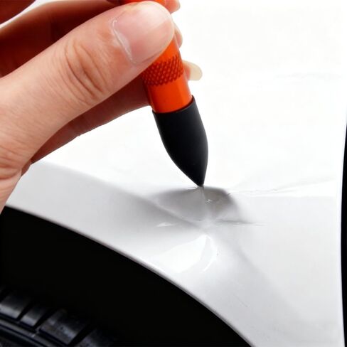Automotive Repair Tool Professional Car Dent Tap Down Pen Sheet Metal Dent Repair Leveling Pen with Interchangeable Head Tools in Saudi Arabia
