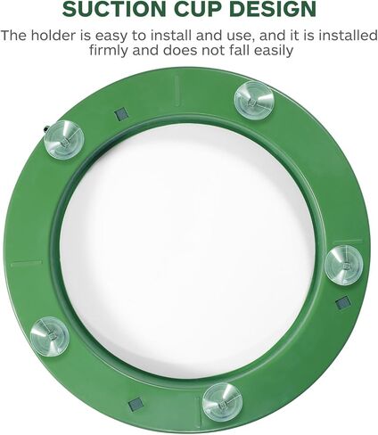 YARNOW 11.8 Inch Green Floral Foam Ring with Suction Cups for DIY Flower Arrangements, Wedding Car Decoration, and Florist Supplies in Saudi Arabia