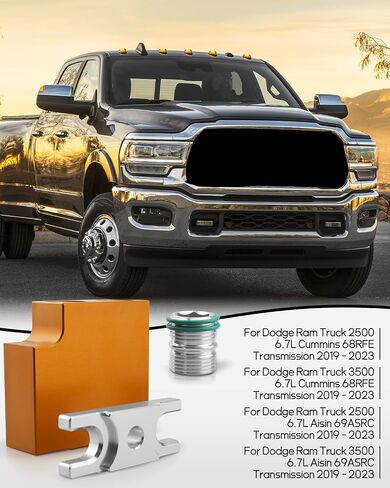 مجموعة صمامات الالتفافية الحرارية تناسب 2019-2024 Dodge Ram 2500 3500 6.7L Cummins مع 68RFE أو Aisin AS69RC، استبدال 3100052464 310-005-2464 in Kuwait