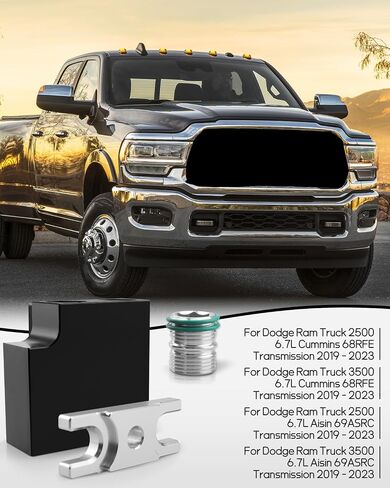 مجموعة صمامات الالتفافية الحرارية تناسب 2019-2024 Dodge Ram 2500 3500 6.7L Cummins مع 68RFE أو Aisin AS69RC، استبدال 3100052464 310-005-2464 in Kuwait