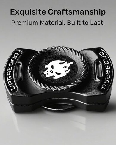 ألعاب فيدجيت المعدنية للبالغين - لعبة فيدجيت سلايدر هابتيك كليكر سبينر 3 في 1، ألعاب مكتبية صامتة لتخفيف التوتر للتركيز على القلق، أداة تململ للجيب للدراسة المكتبية (أسود) in Kuwait