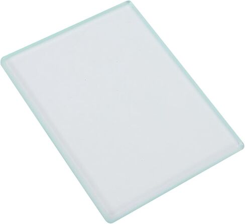 Leather Craft Polishing, Tempered Glass Burnisher Slicker Arts, Crafts Sewing Tools 130 X 100 8mm Glass Slicker for Plate Board Burnishing DIY Tool 5x4x0.3inch in Saudi Arabia