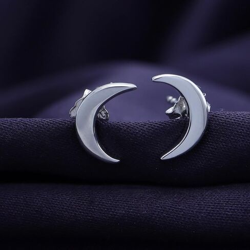 AFFY 14K Gold Plated 925 Sterling Silver Plain Minimalist dainty Stud Earrings Jewelry For Her Women Birthday in Saudi Arabia