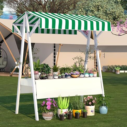 Metal Food Vendor Cart with Wheels for Business, Folding Street Vending Stall for Party Events Sale, Coffee/Candy/Dessert/Ice Cream/Flower Mobile Vendor's Stall, Custom Colours(Yellow,150x60cm/59x in Saudi Arabia