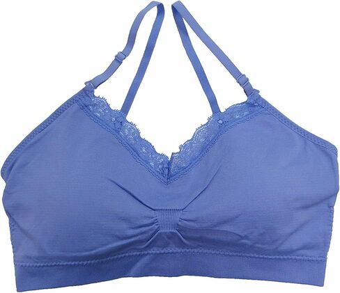 Coobie Seamless V-Neck With Lace Bra, Mocha One Size in Kuwait