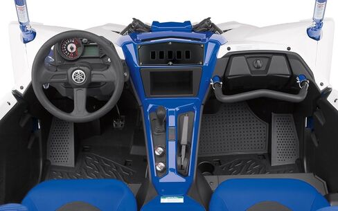لوحة أجهزة قياس علوية من الألومنيوم مخصصة من STV Motorsports لـ 2016-2018 Yamaha YXZ1000R (لا تتضمن مفاتيح) (5، أسود) in Kuwait