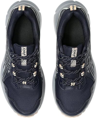 ASICS Women's Trail Scout 3 Running Shoes, 8.5, Black/Light Blue in Saudi Arabia