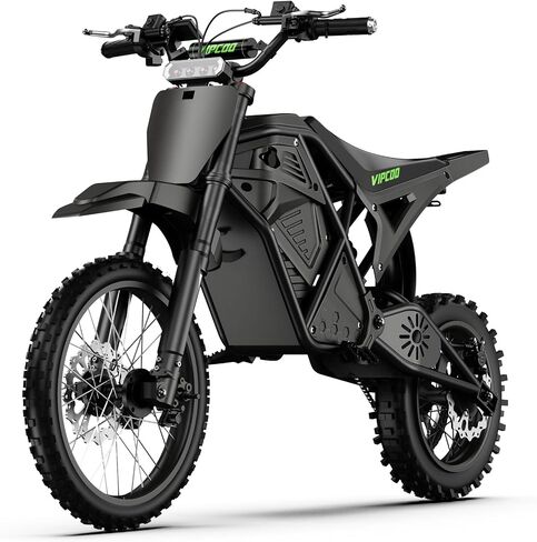 دراجة ترابية كهربائية للمراهقين البالغين، 3500 واط 40 ميل في الساعة E Moto Dirtbike، دراجة نارية كهربائية معتمدة من UL تناسب عمر 13 عامًا فما فوق، بطارية 48 فولت 23 أمبير في الساعة وإطارات الدهون على الطرق الوعرة دراجة كهربائية، فرامل هيدروليكية مزدوجة، ت in Kuwait