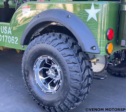 125CC Willys GO Kart | Venom | 125CC COOLSTER GO-Kart for Children, Young Adults (Camo Green) in Kuwait