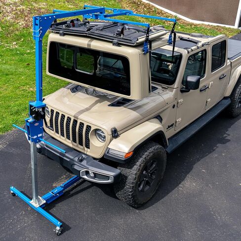EZ4x4 Gladiator JT Hard Top Lift & Remover Patent Pending in Kuwait