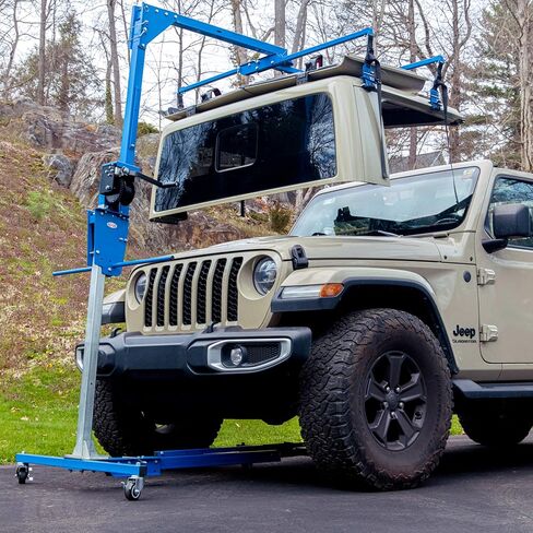 EZ4x4 Gladiator JT Hard Top Lift & Remover Patent Pending in Kuwait