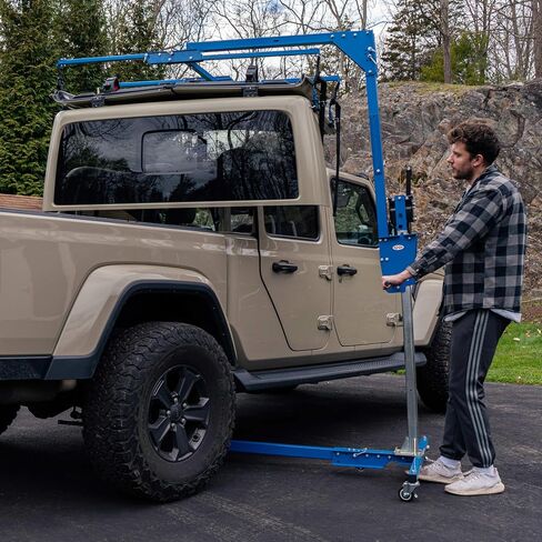 EZ4x4 Gladiator JT Hard Top Lift & Remover Patent Pending in Kuwait