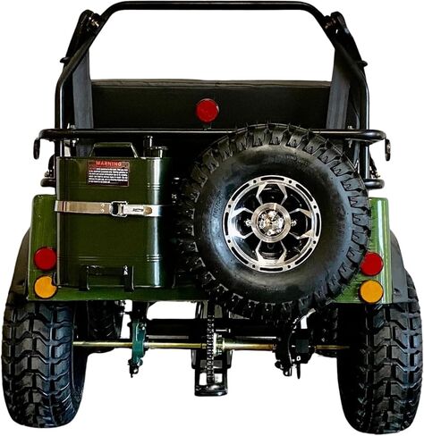 125CC Willys GO Kart | Venom | 125CC COOLSTER GO-Kart for Children, Young Adults (Camo Green) in Kuwait