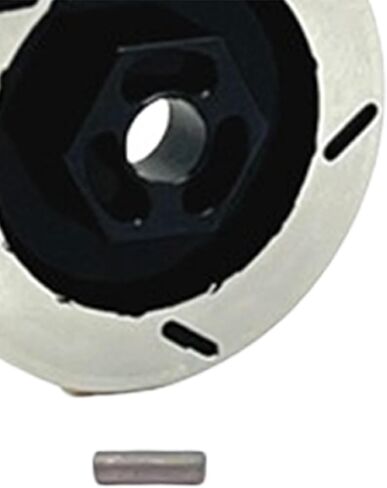 4 Pieces RC Car Brake Disc Wheel Brake Disc Decoration Precision CNC Machined Metal Construction Upgrade Part Suitable for RC Car Maintenance, Gold in Saudi Arabia