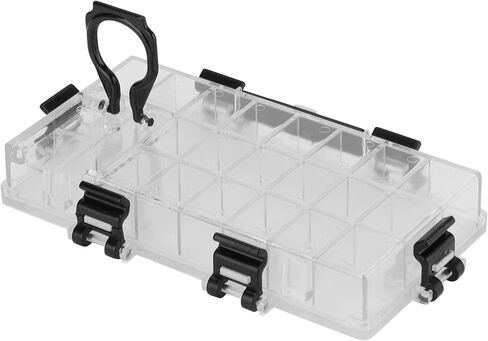 Watercolor Palette Box Sealed Moisturizing Anti Leakage Paint Storage Box with 24 Compartments for Artists Students Professionals Plastic 16.7 x 8.8 x 2.5cm in Saudi Arabia